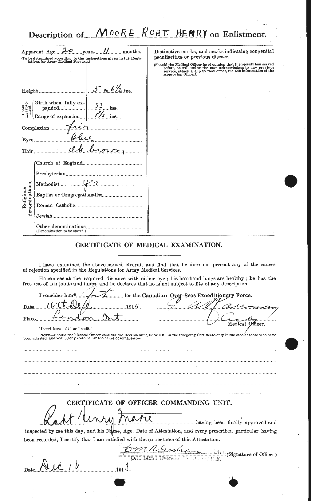 Personnel Records of the First World War - CEF 503570b