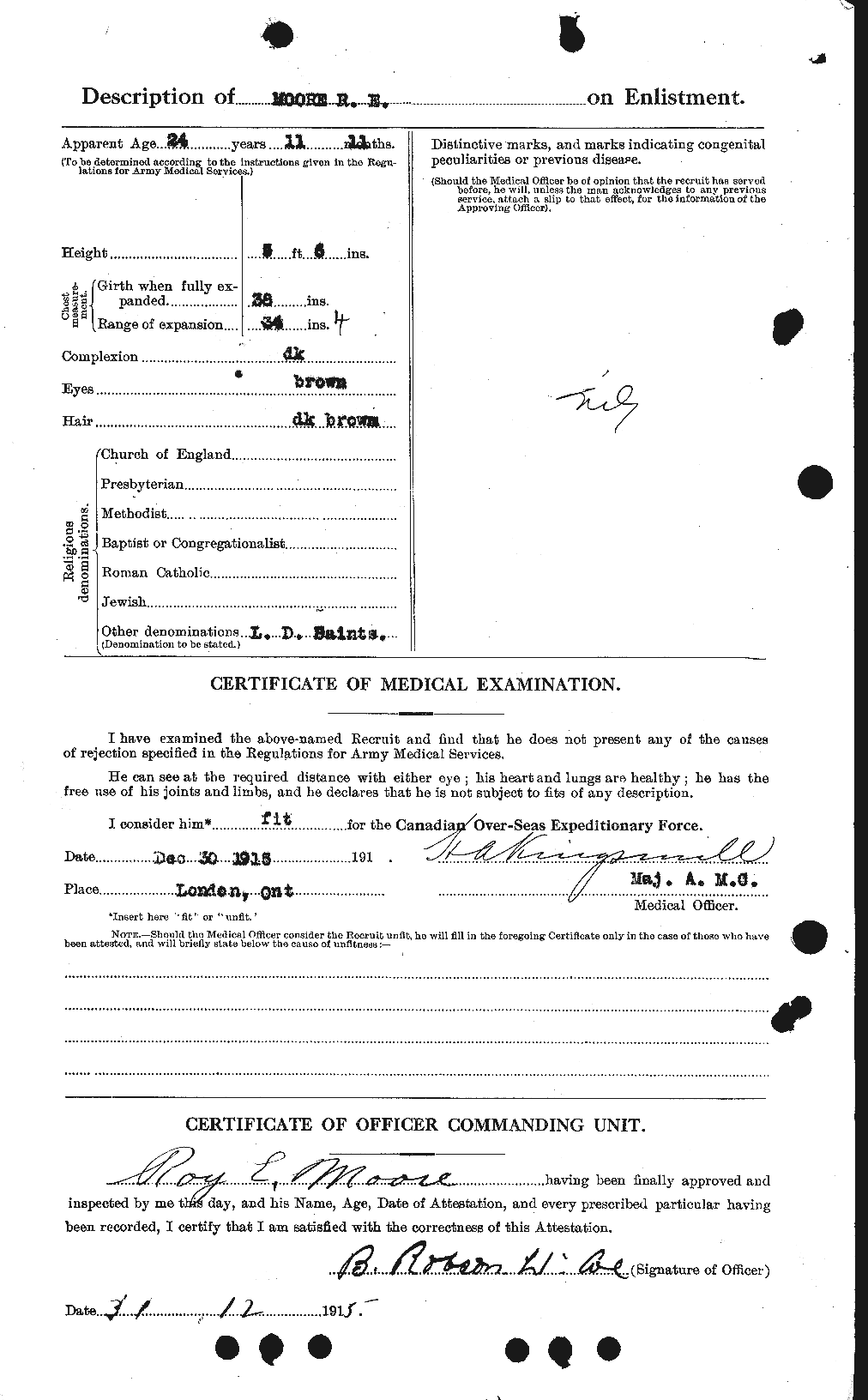 Personnel Records of the First World War - CEF 503598b
