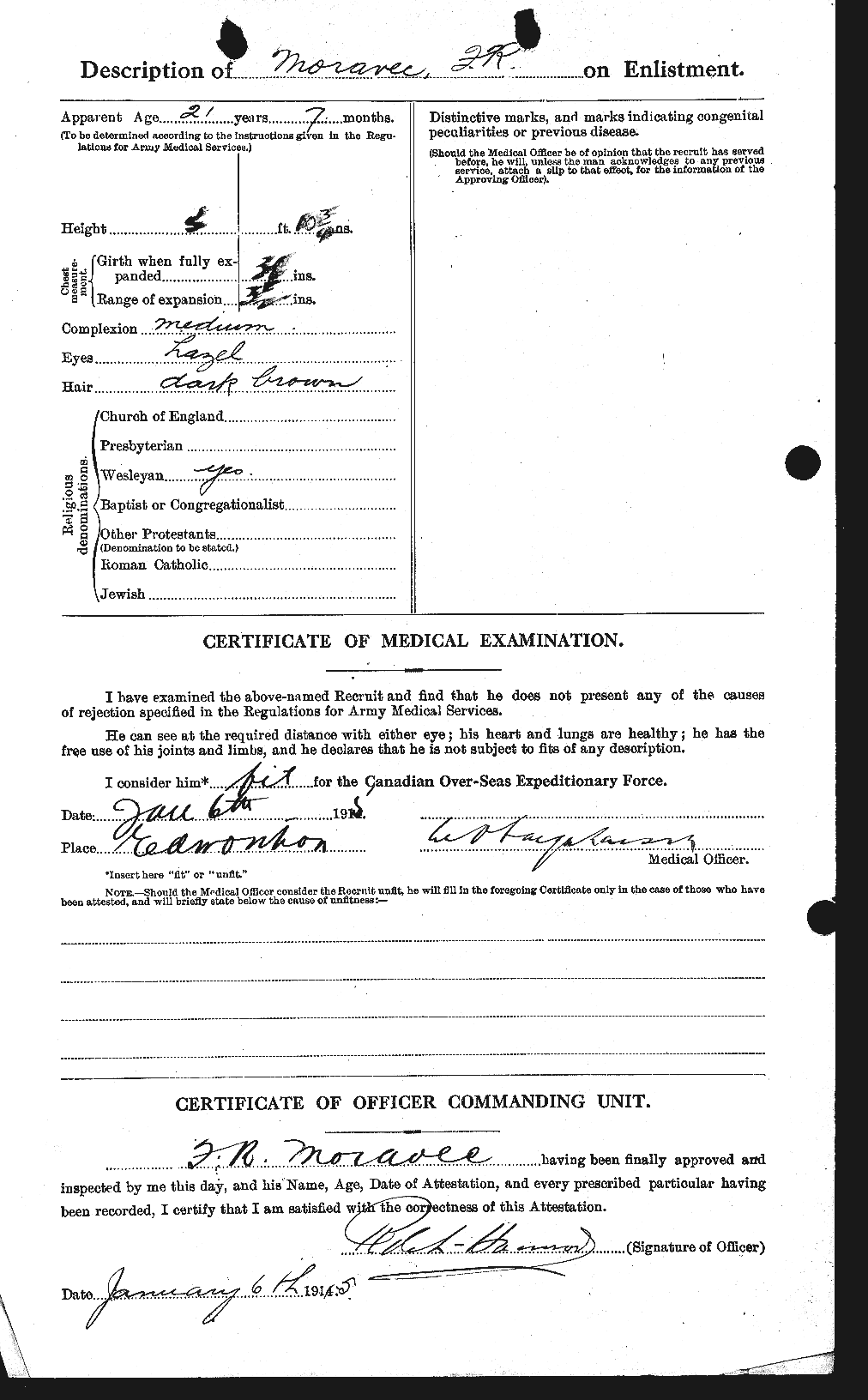 Personnel Records of the First World War - CEF 503691b