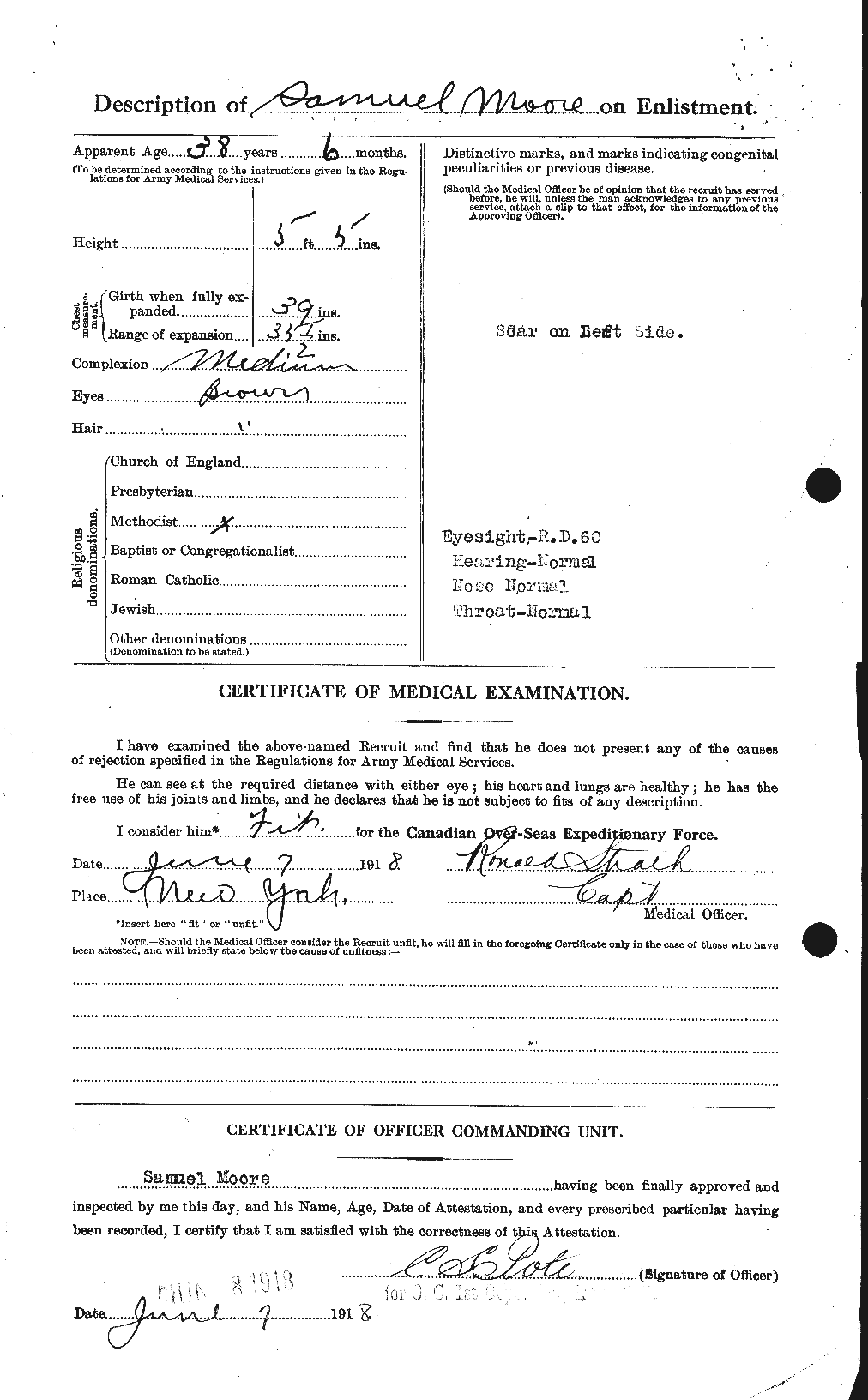 Personnel Records of the First World War - CEF 505561b
