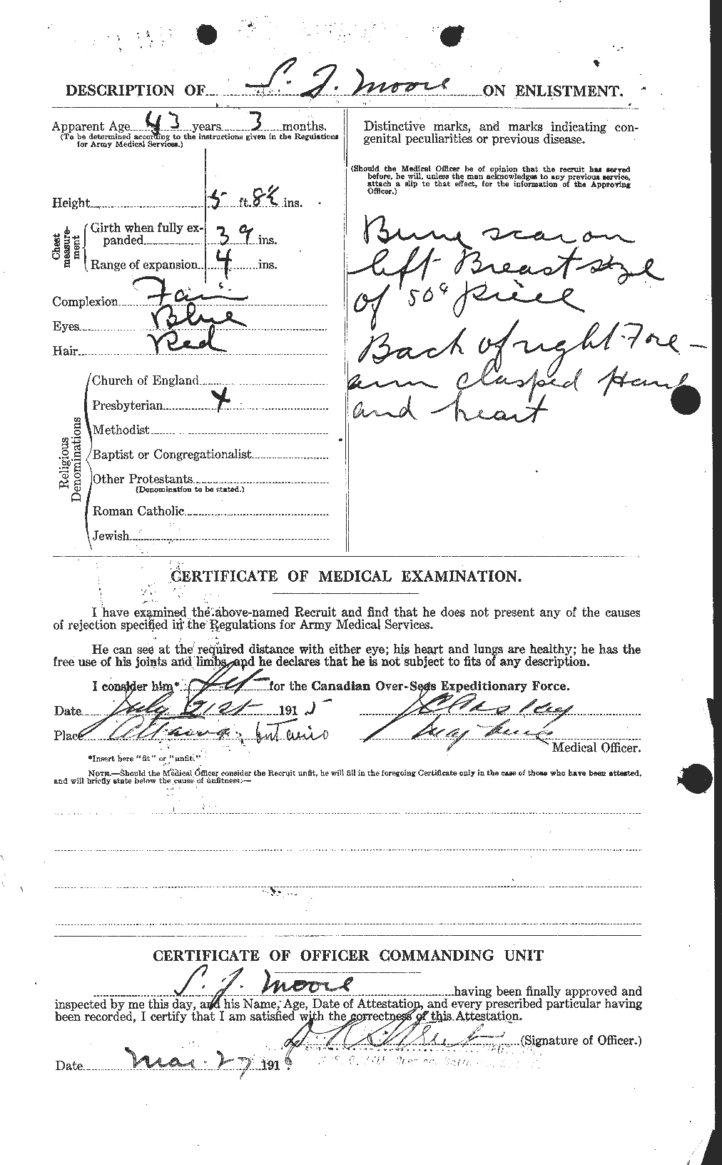 Personnel Records of the First World War - CEF 505569b
