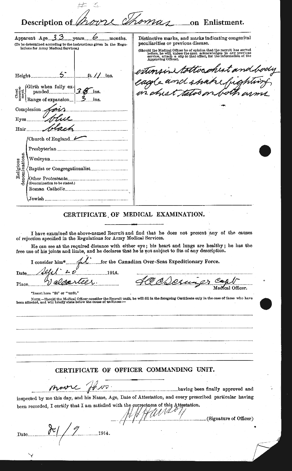 Personnel Records of the First World War - CEF 505617b
