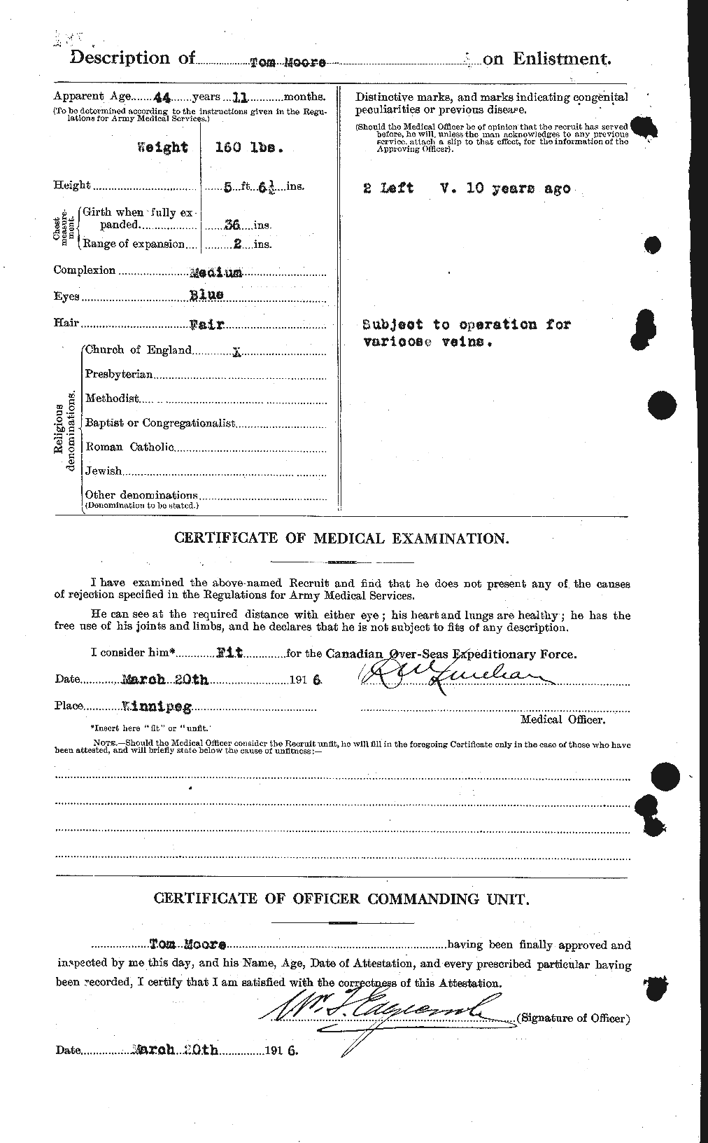Personnel Records of the First World War - CEF 505679b
