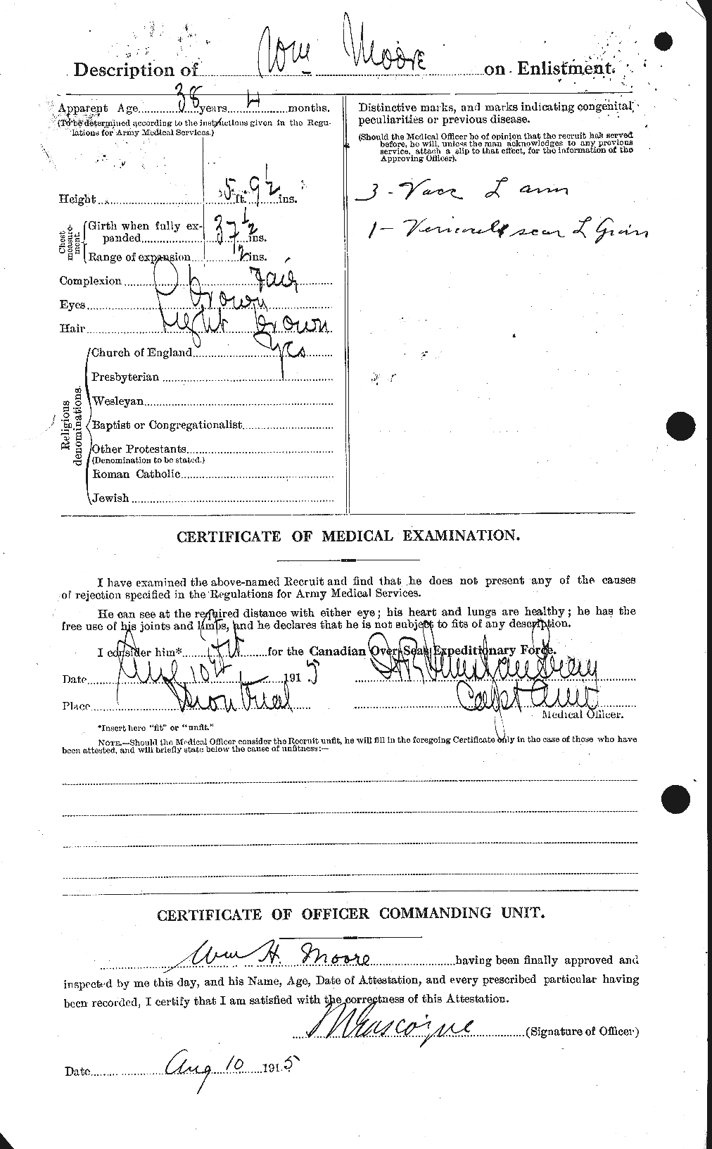 Personnel Records of the First World War - CEF 505753b