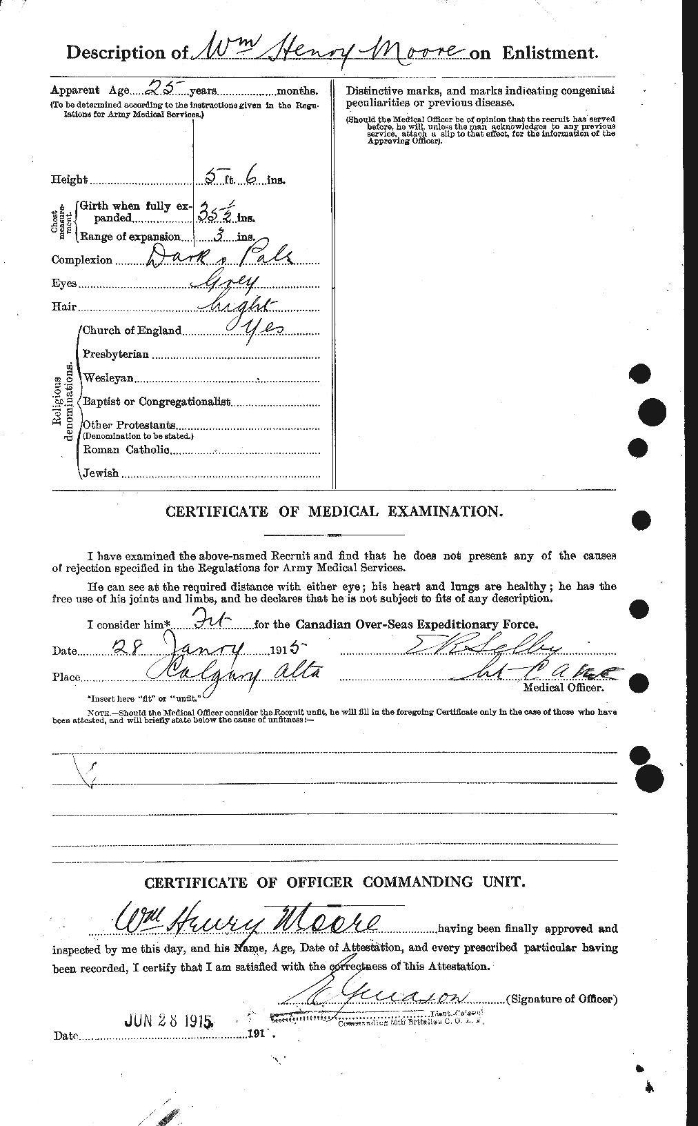 Personnel Records of the First World War - CEF 505822b