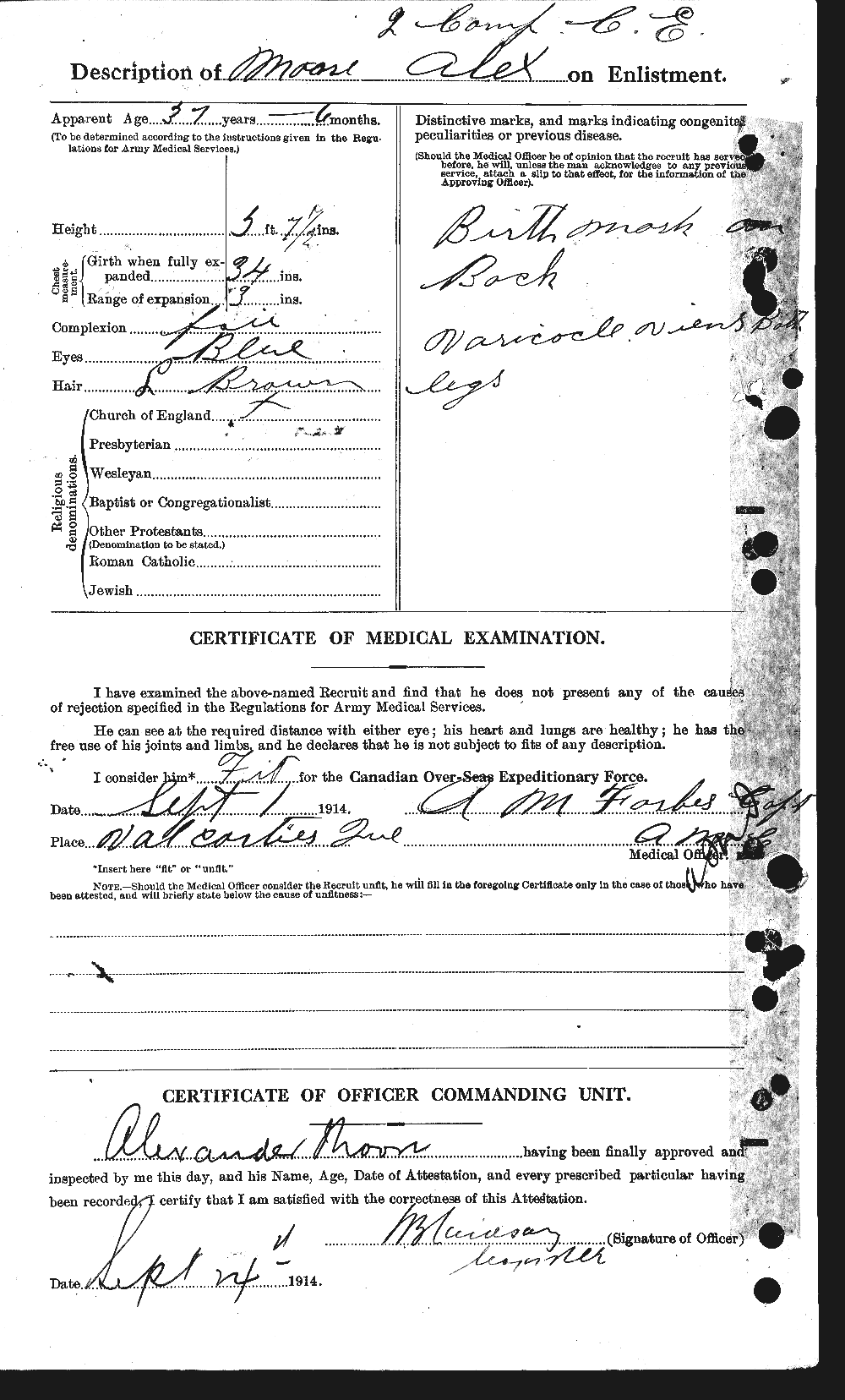 Personnel Records of the First World War - CEF 506361b