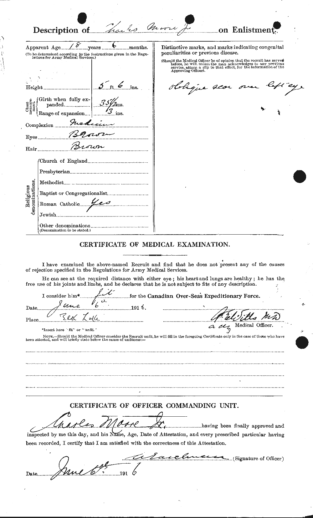 Personnel Records of the First World War - CEF 506487b