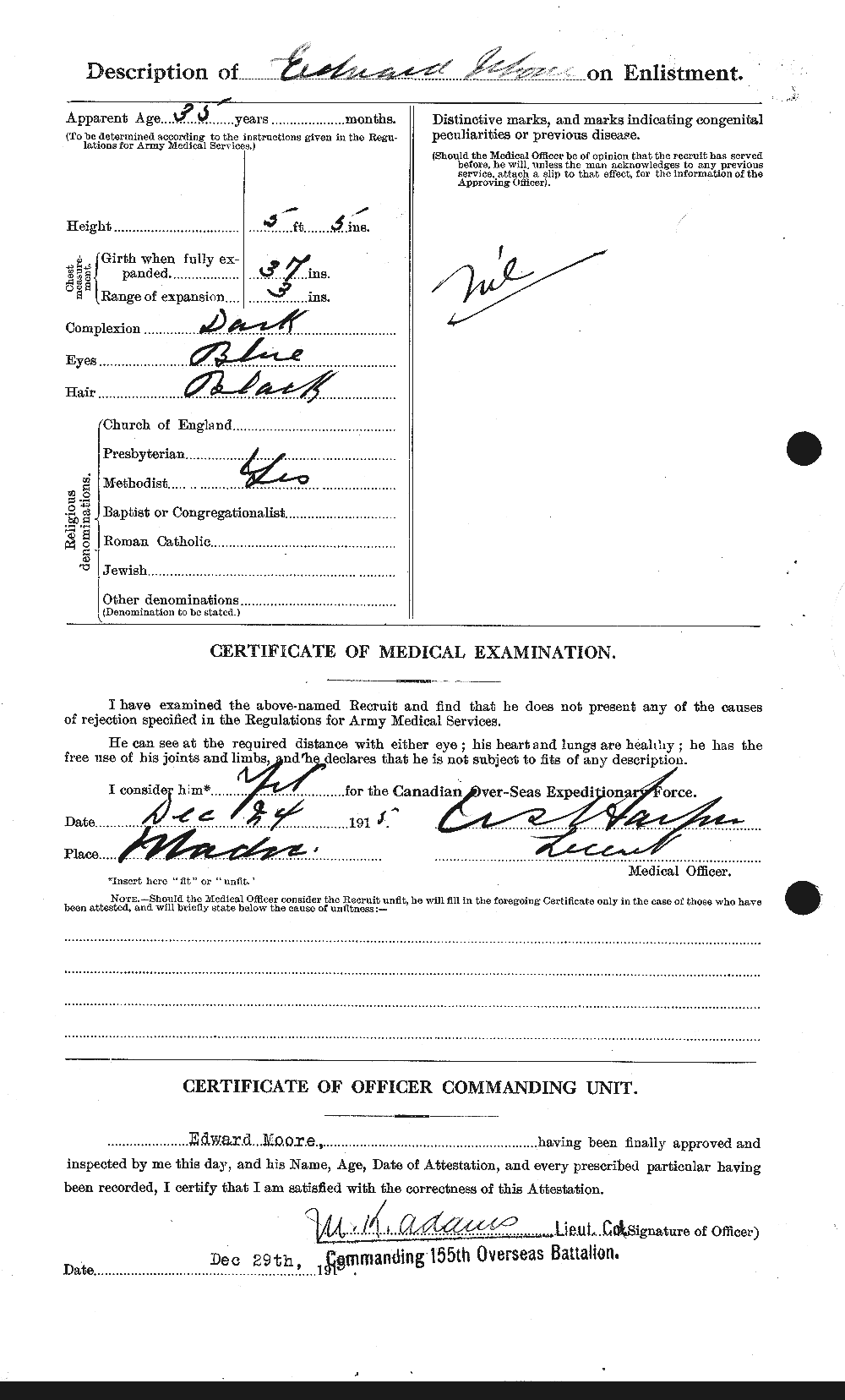 Personnel Records of the First World War - CEF 506613b