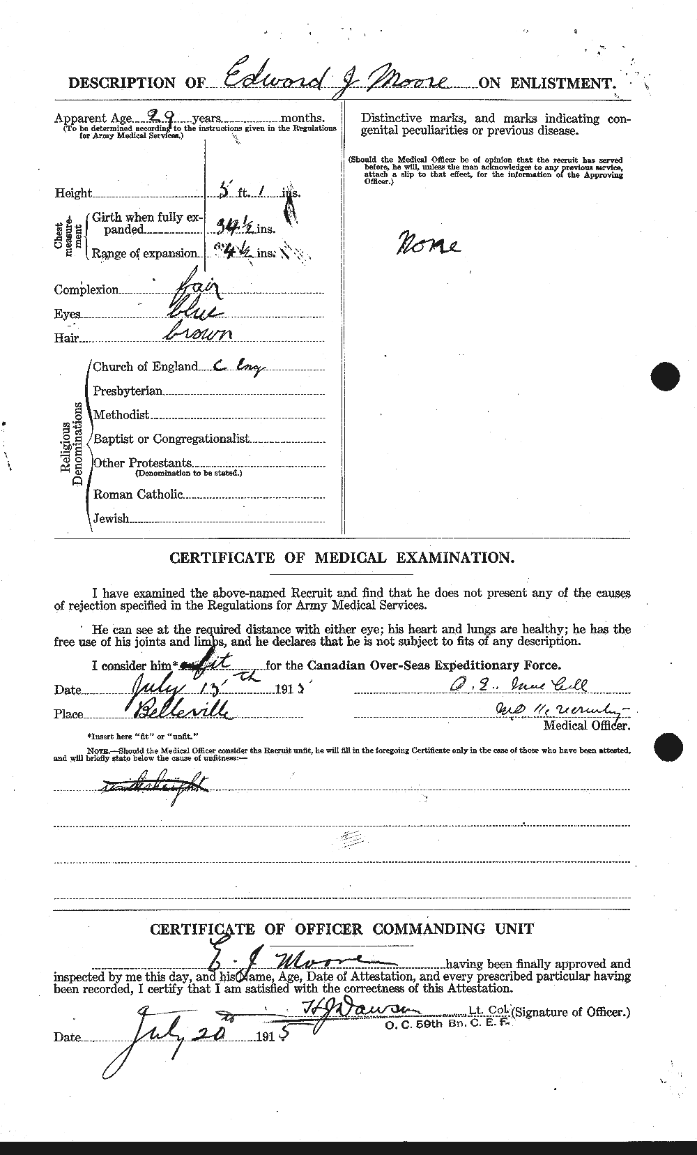 Personnel Records of the First World War - CEF 506631b