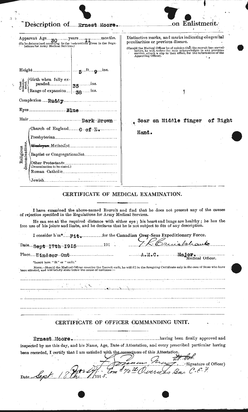 Personnel Records of the First World War - CEF 506659b