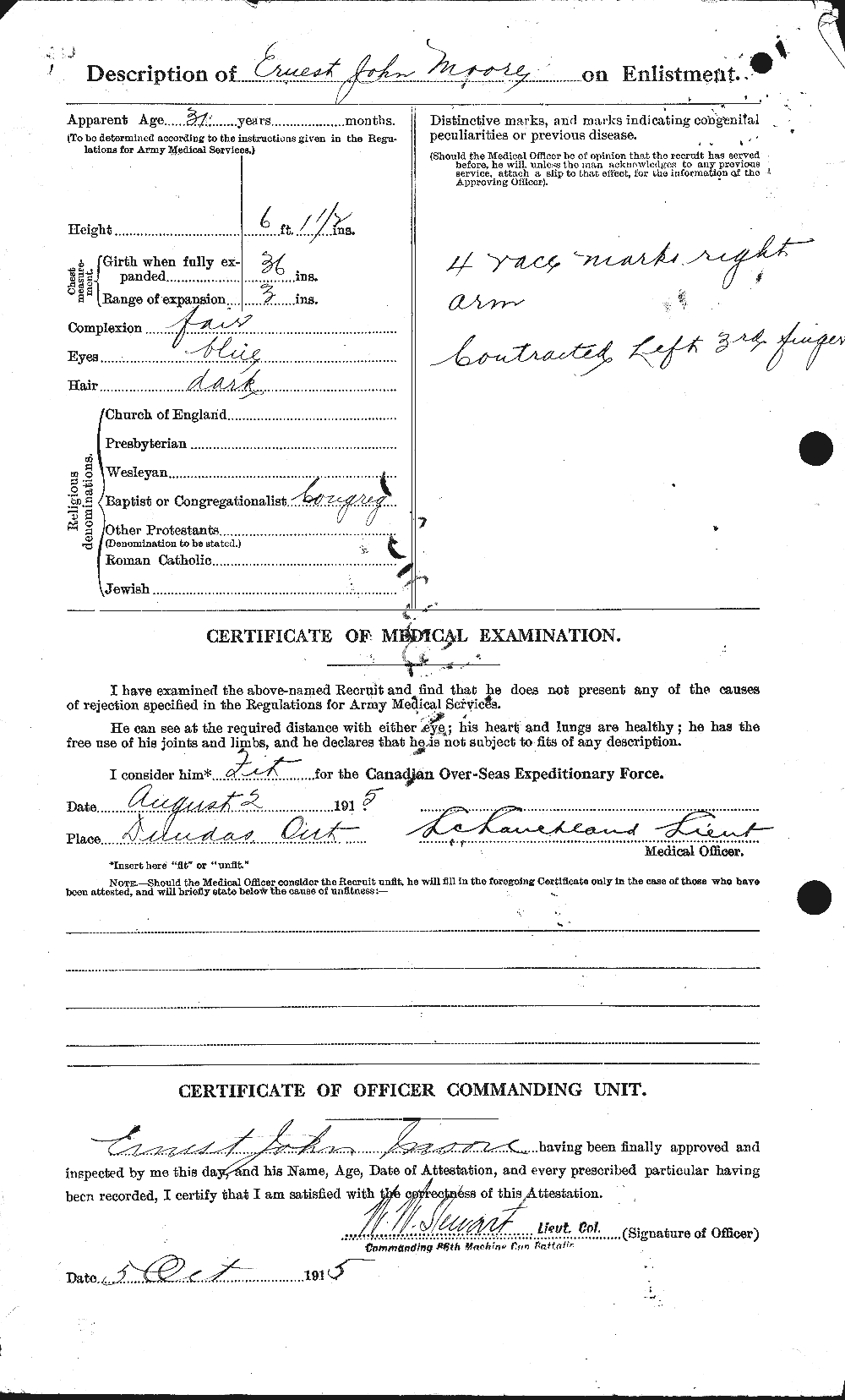 Personnel Records of the First World War - CEF 506672b
