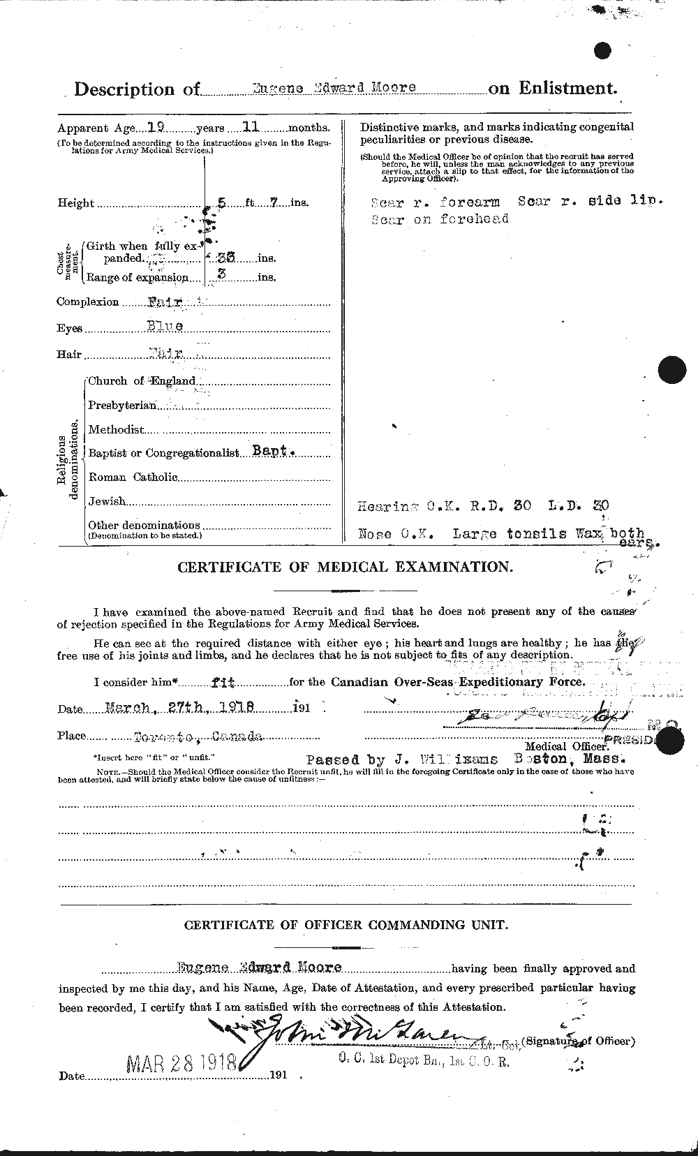 Personnel Records of the First World War - CEF 506674b