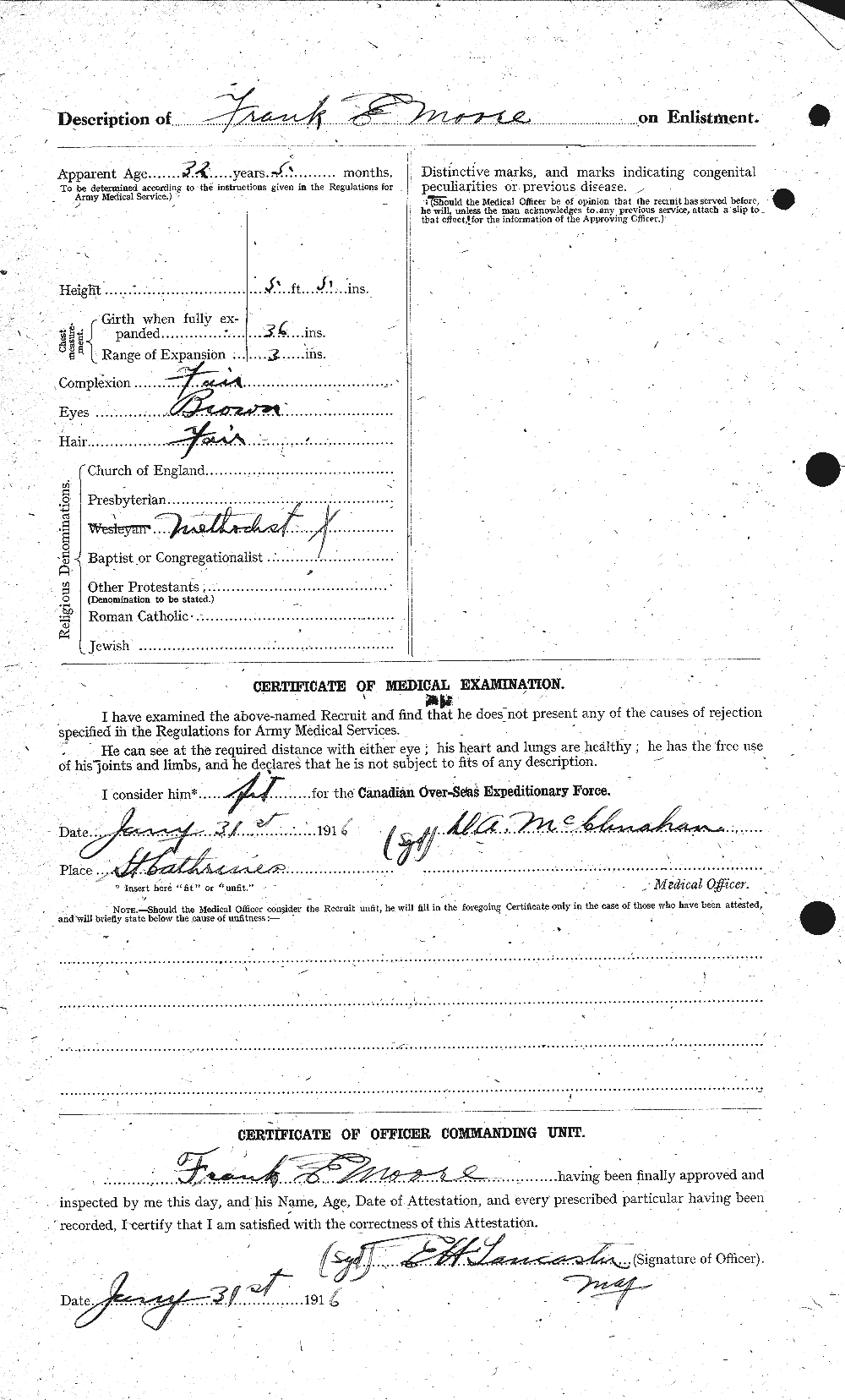 Personnel Records of the First World War - CEF 506716b