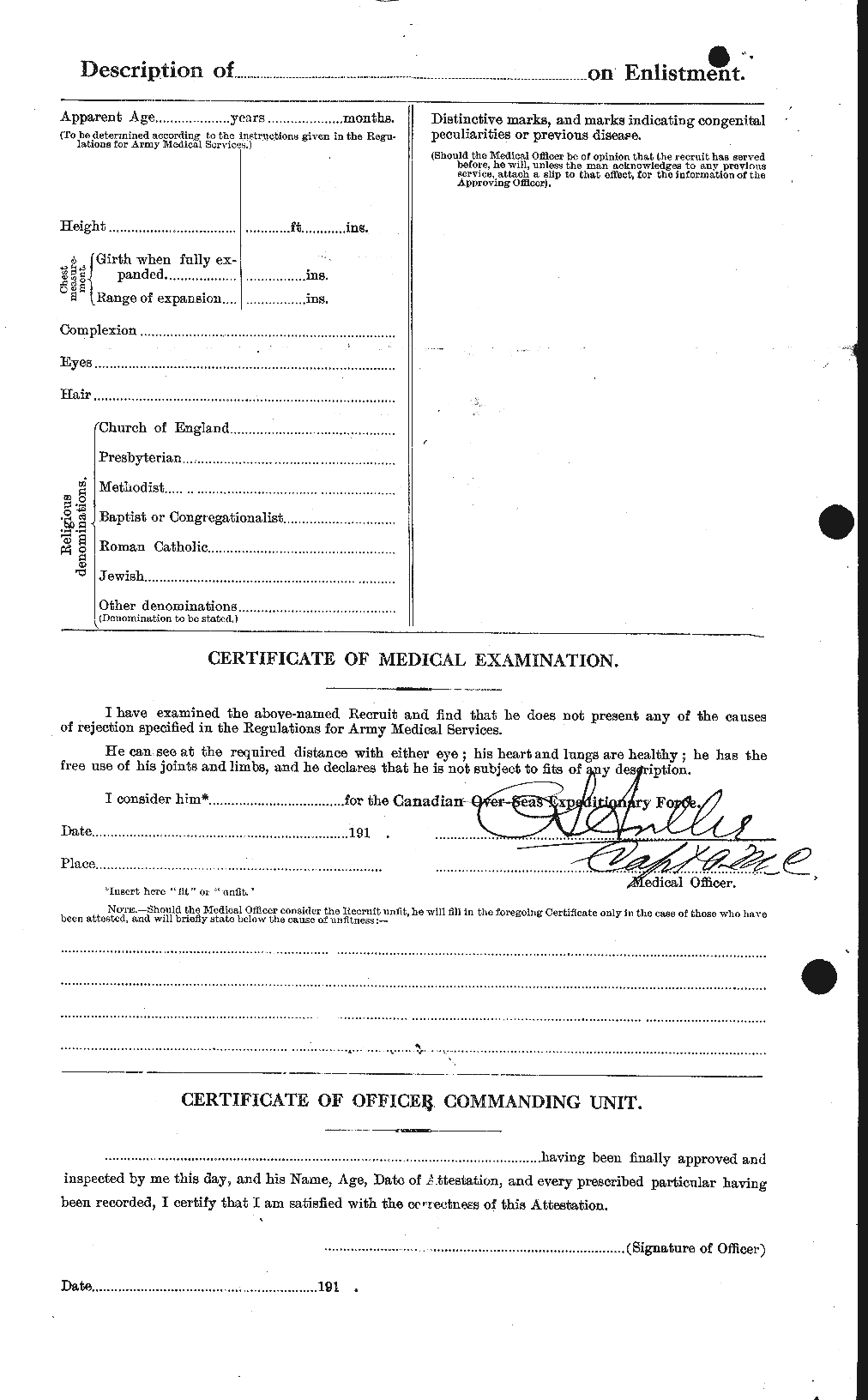 Personnel Records of the First World War - CEF 508407b