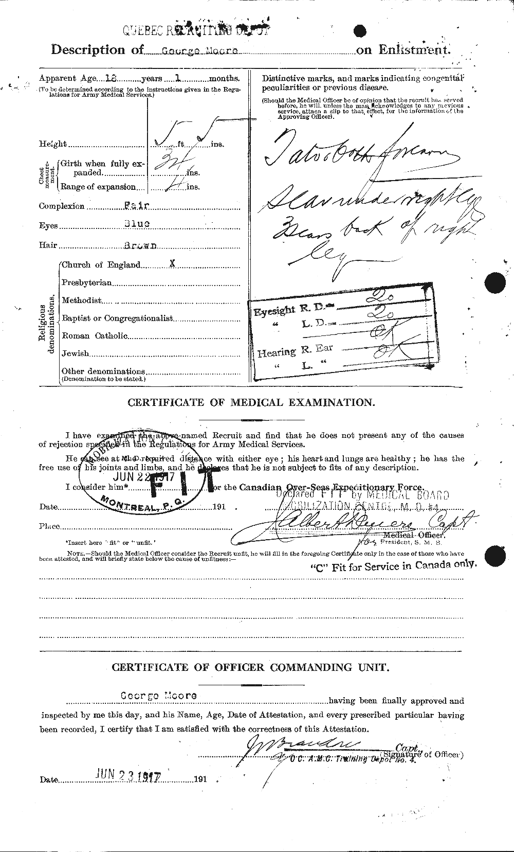 Personnel Records of the First World War - CEF 509389b