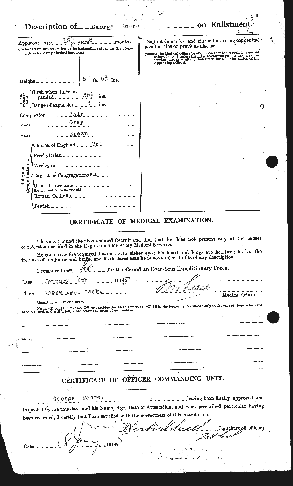 Personnel Records of the First World War - CEF 509412b