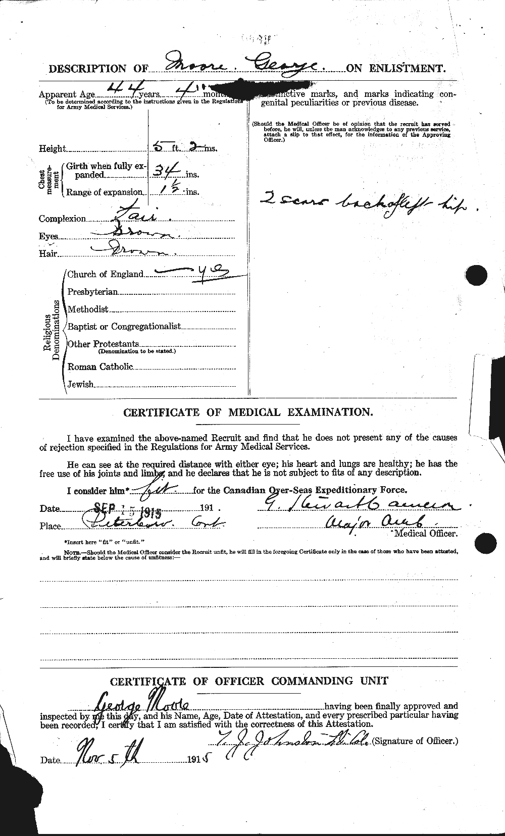 Personnel Records of the First World War - CEF 509415b