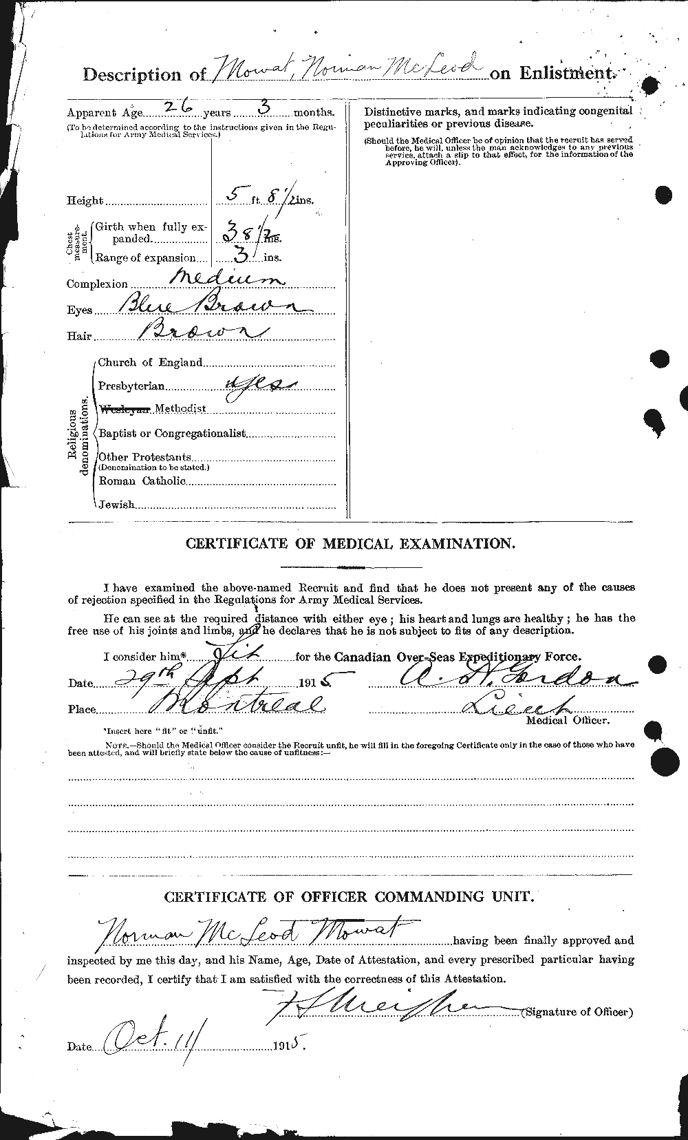 Personnel Records of the First World War - CEF 510457b