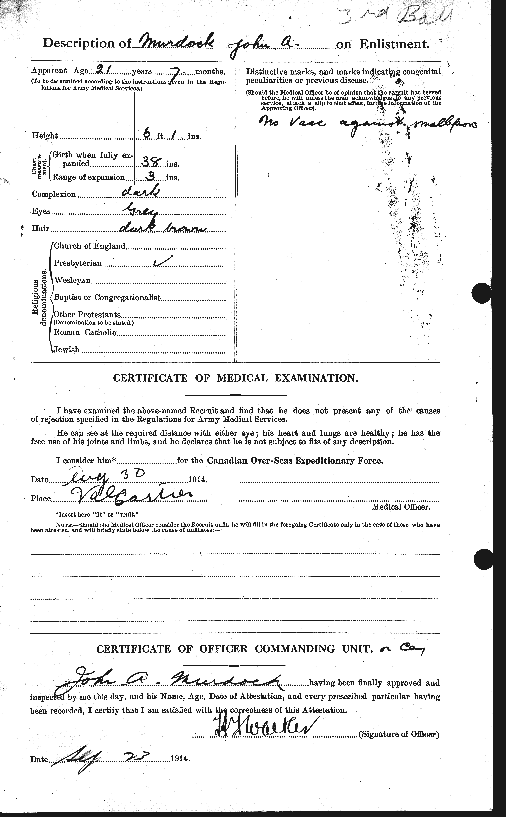 Personnel Records of the First World War - CEF 510939b