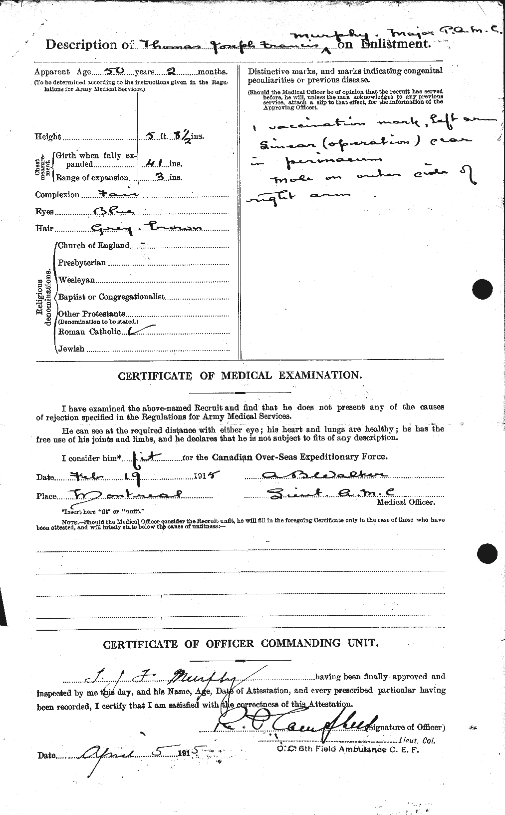 Personnel Records of the First World War - CEF 512259b