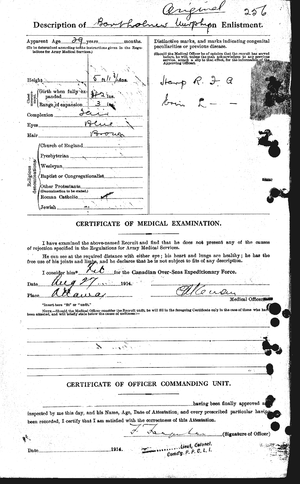 Personnel Records of the First World War - CEF 512686b