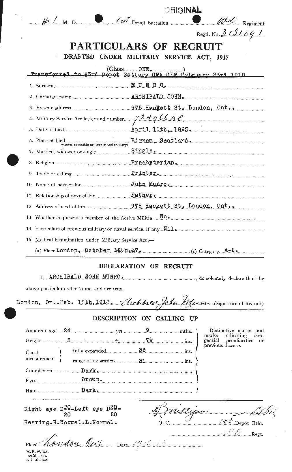Personnel Records of the First World War - CEF 513759a
