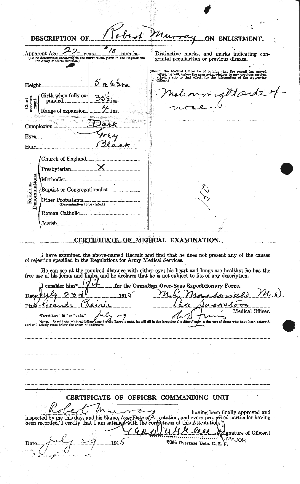 Personnel Records of the First World War - CEF 514049b