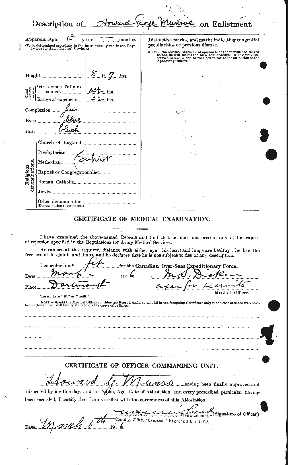 Personnel Records of the First World War - CEF 515523b
