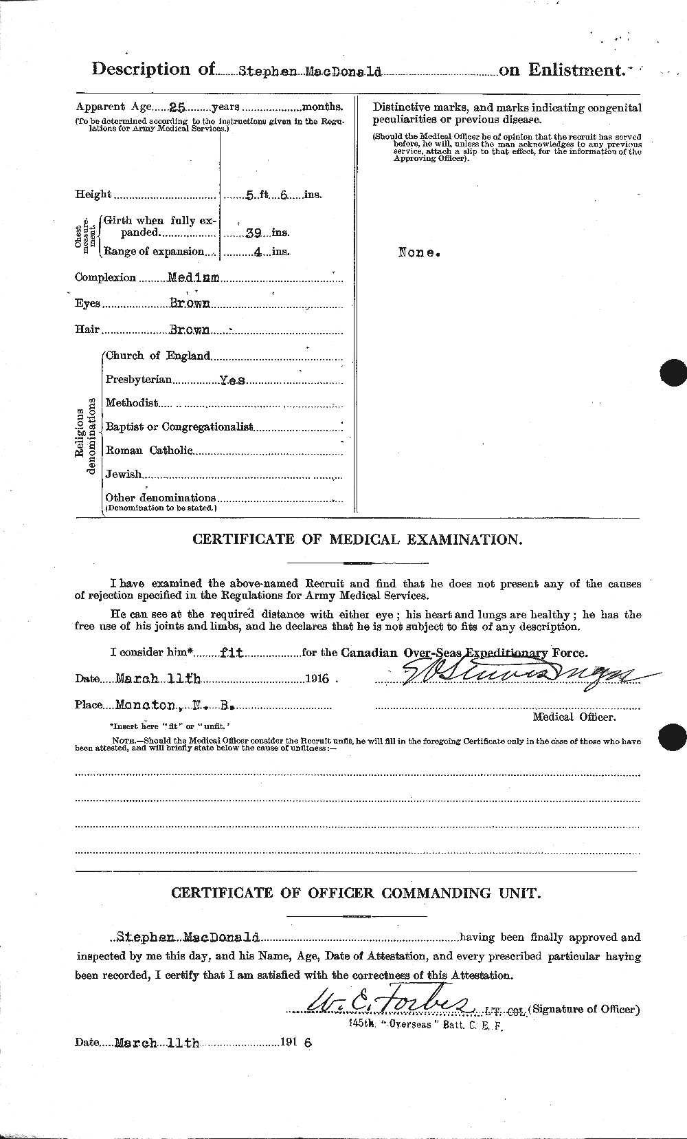 Personnel Records of the First World War - CEF 515921b