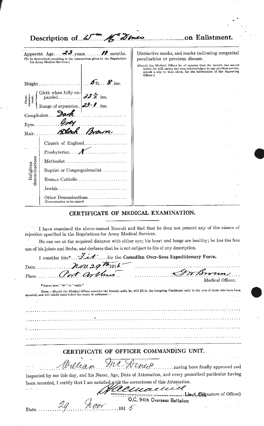 Personnel Records of the First World War - CEF 517186b