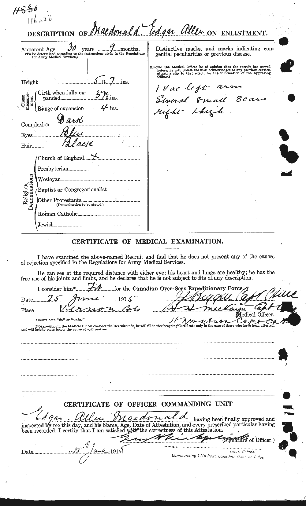Personnel Records of the First World War - CEF 517253b