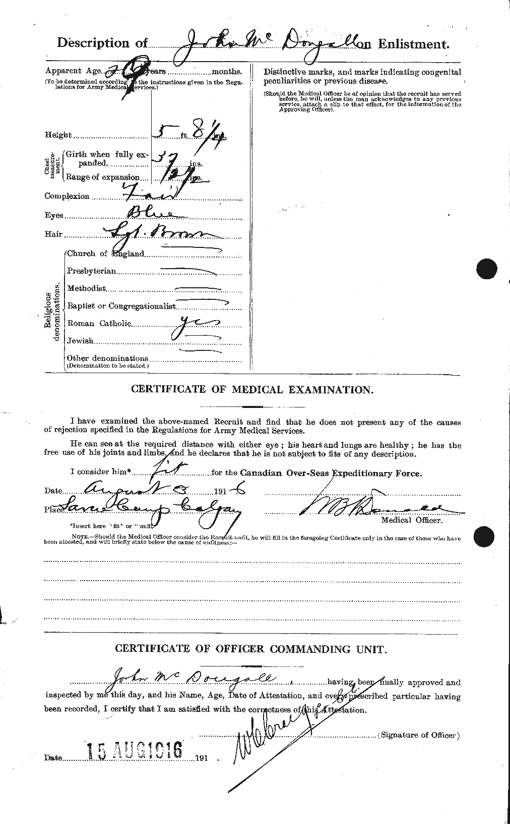 Personnel Records of the First World War - CEF 518272b