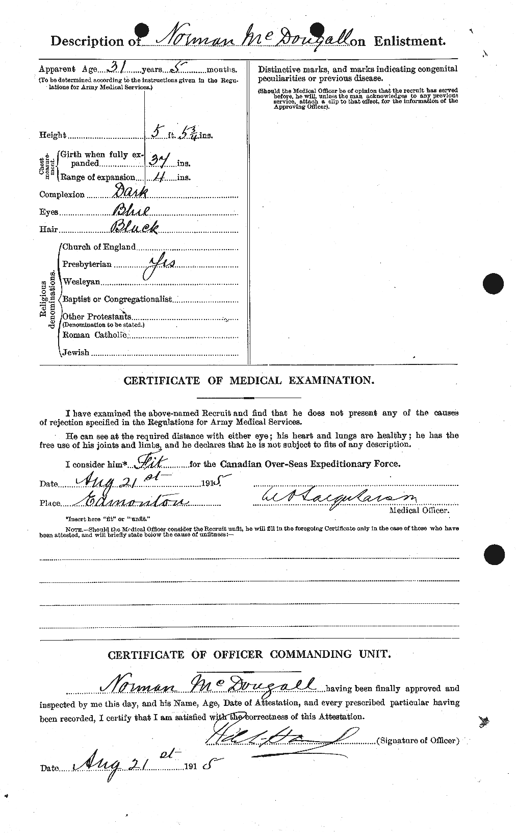 Personnel Records of the First World War - CEF 518344b