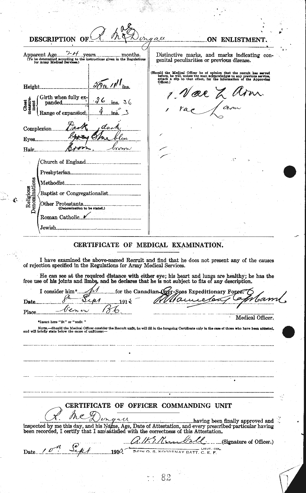 Personnel Records of the First World War - CEF 518380b