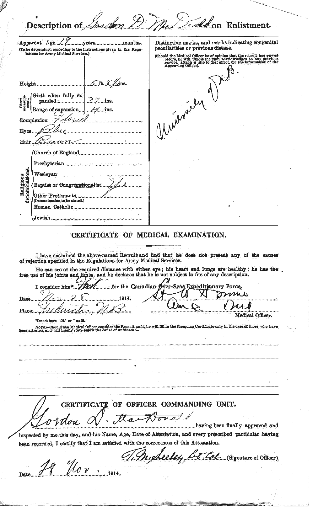 Personnel Records of the First World War - CEF 518903b