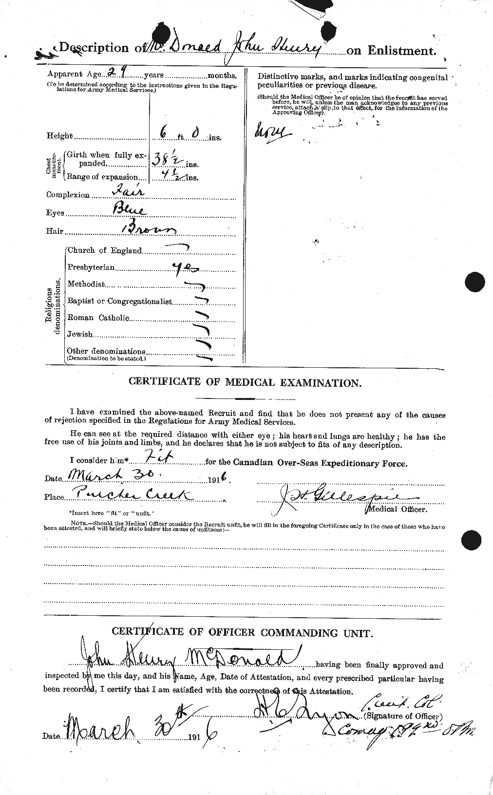 Personnel Records of the First World War - CEF 519479b