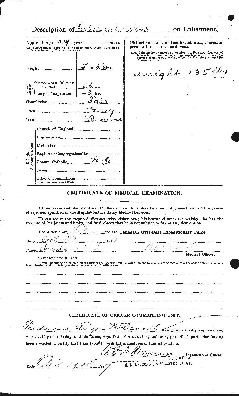 Personnel Records of the First World War - CEF 521436b