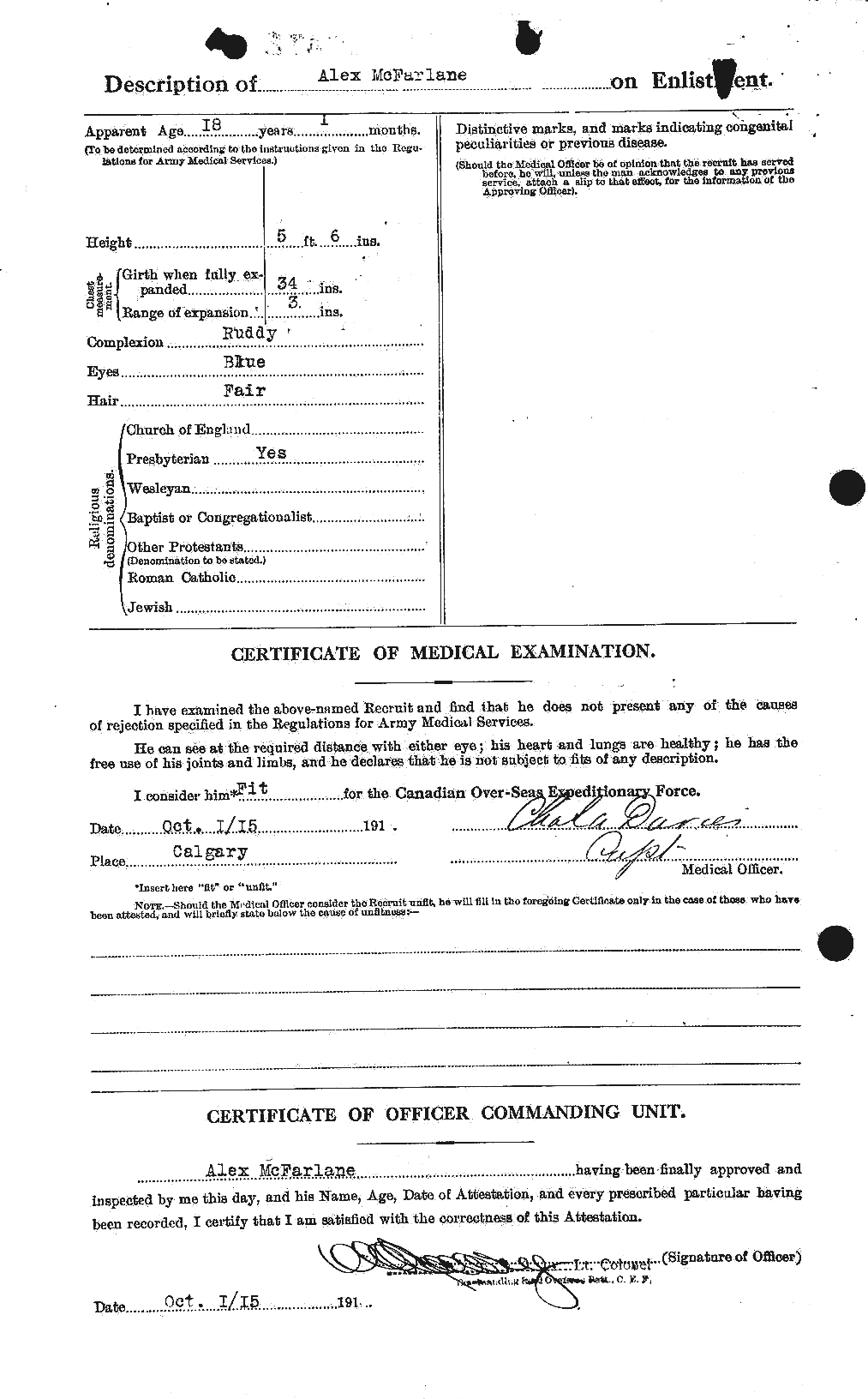 Personnel Records of the First World War - CEF 521685b