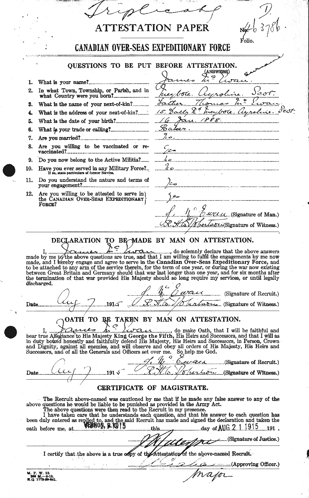 Personnel Records of the First World War - CEF 522228a