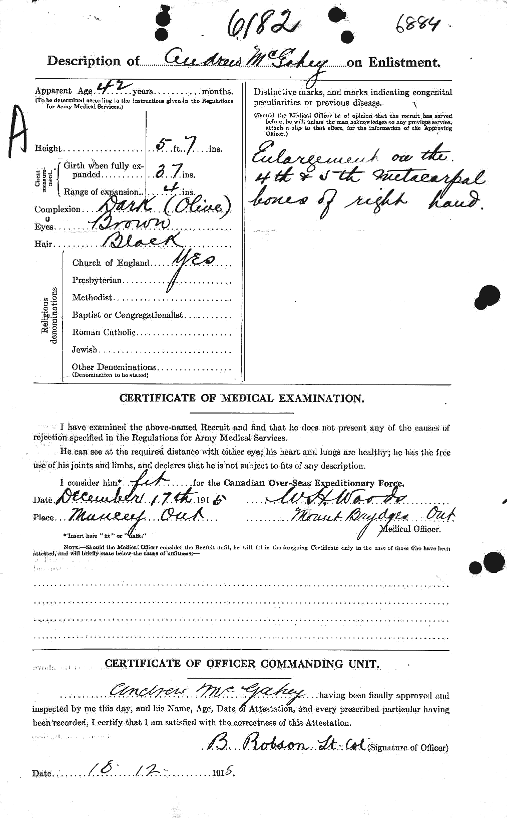 Personnel Records of the First World War - CEF 522653b