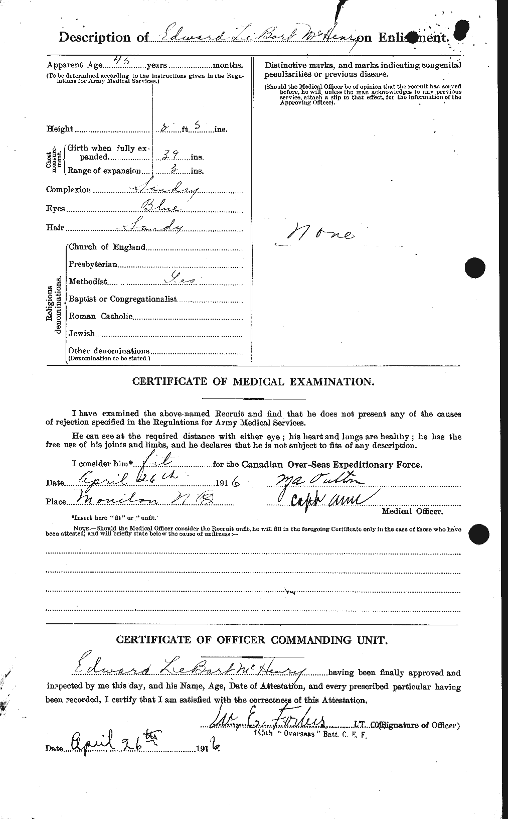 Personnel Records of the First World War - CEF 524283b