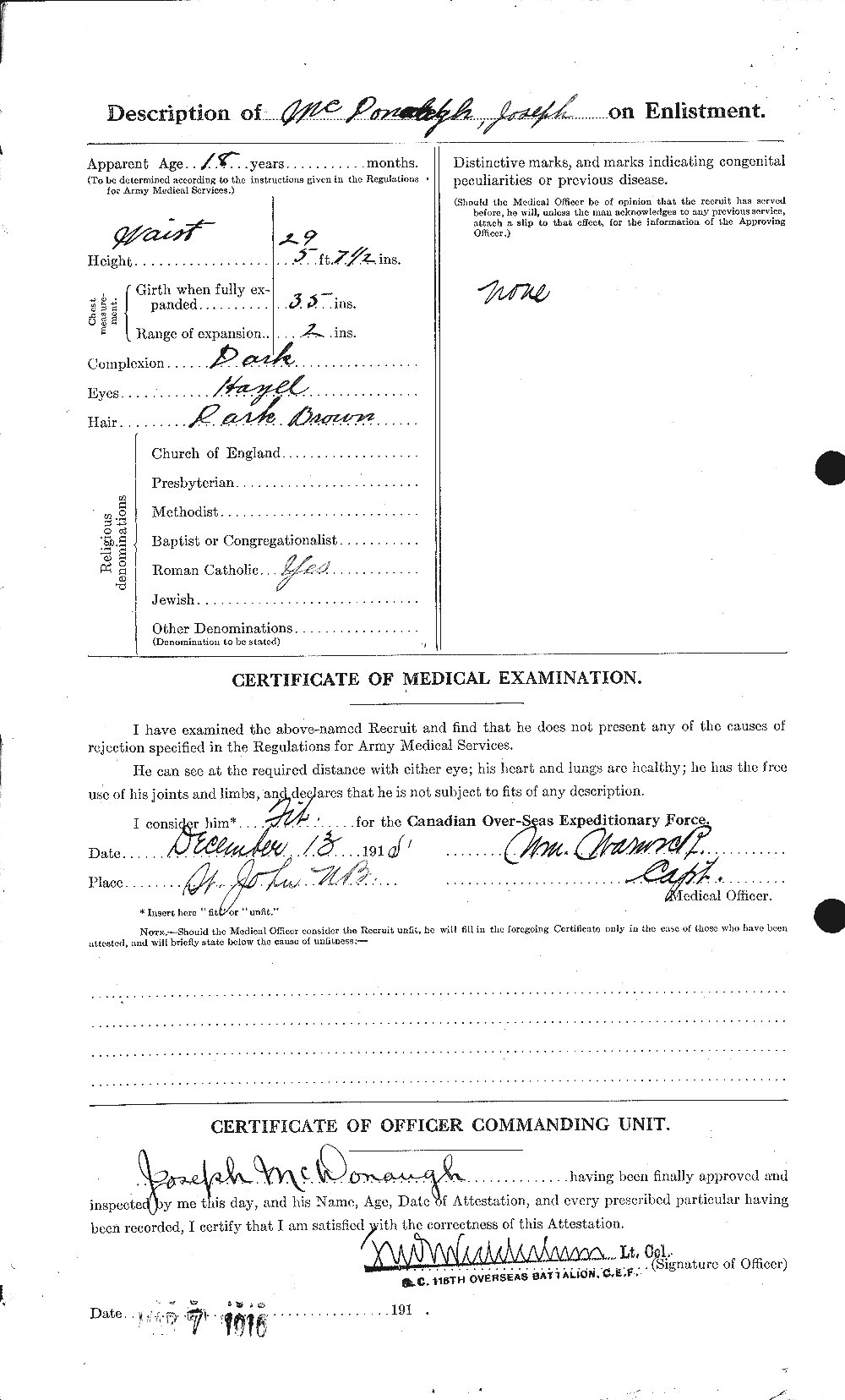 Personnel Records of the First World War - CEF 525123b