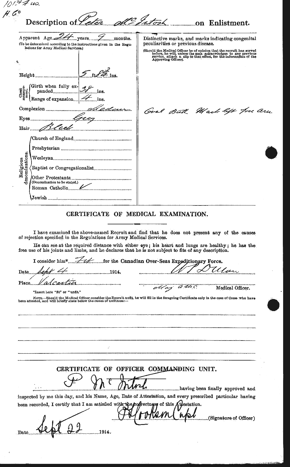 Personnel Records of the First World War - CEF 525699b
