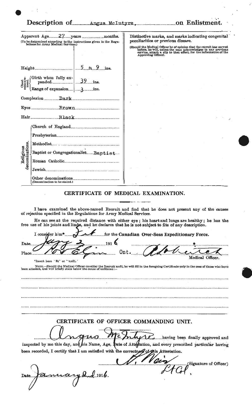 Personnel Records of the First World War - CEF 525868b