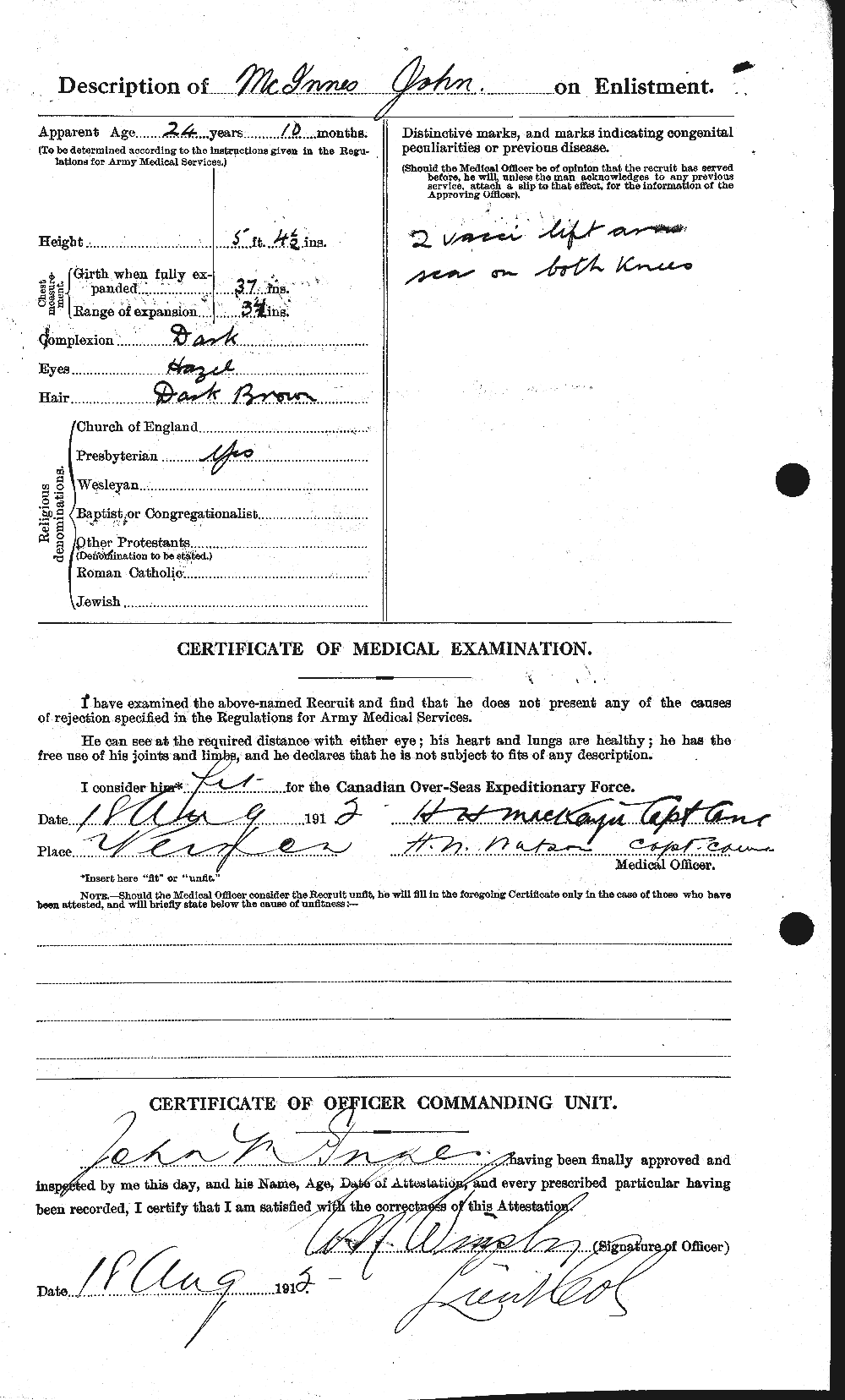 Personnel Records of the First World War - CEF 526682b