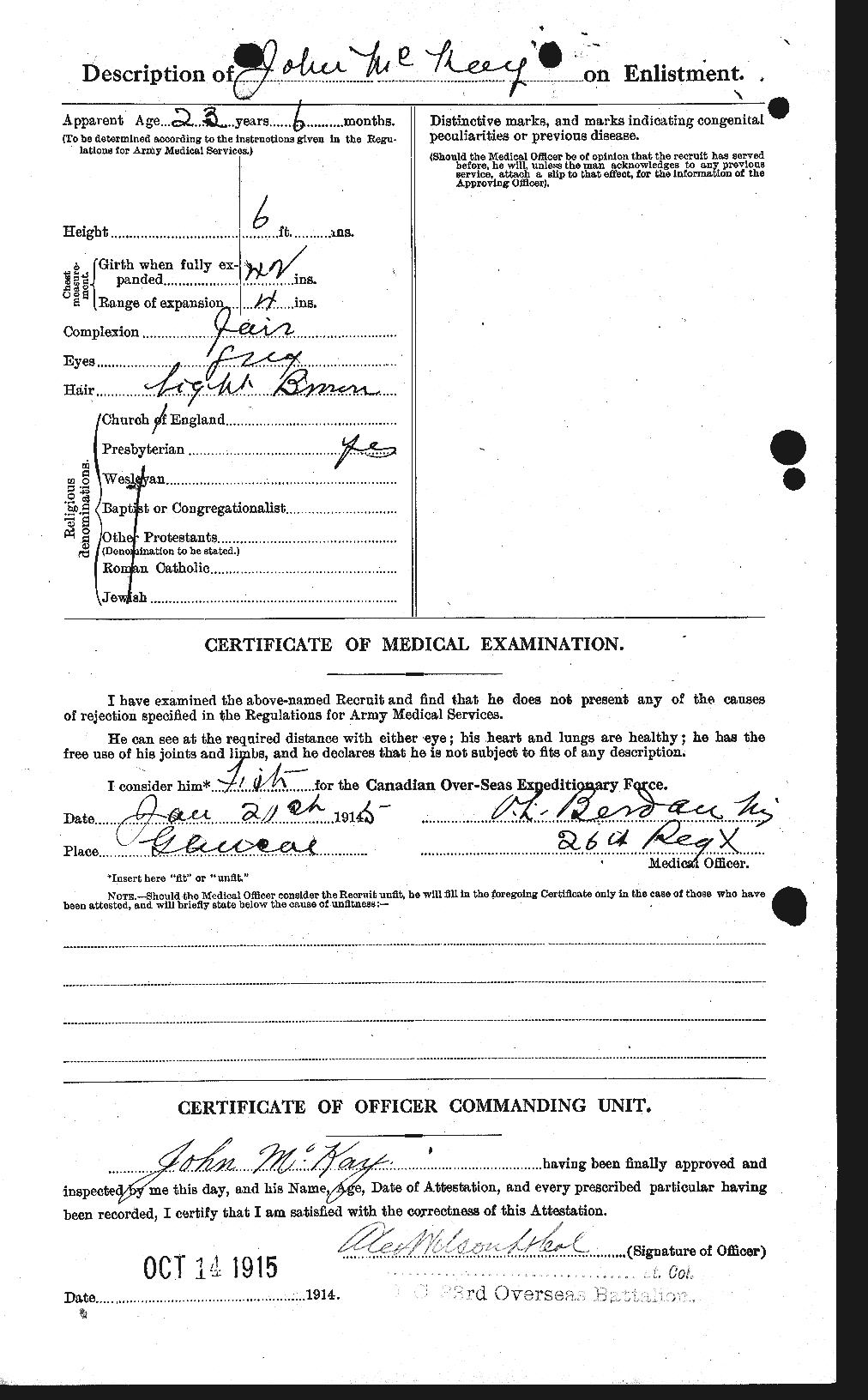 Personnel Records of the First World War - CEF 526959b