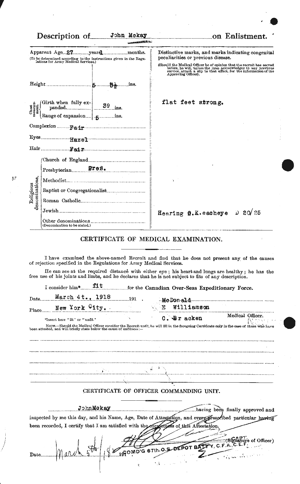 Personnel Records of the First World War - CEF 526975b
