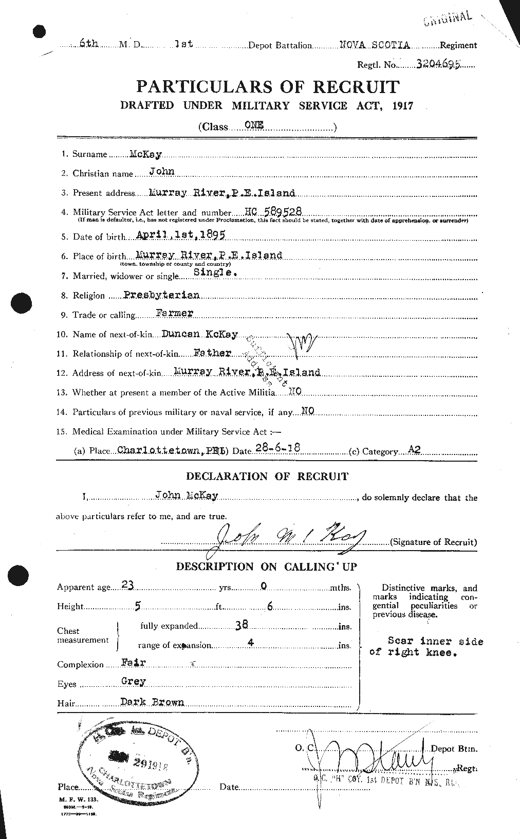 Personnel Records of the First World War - CEF 526997a