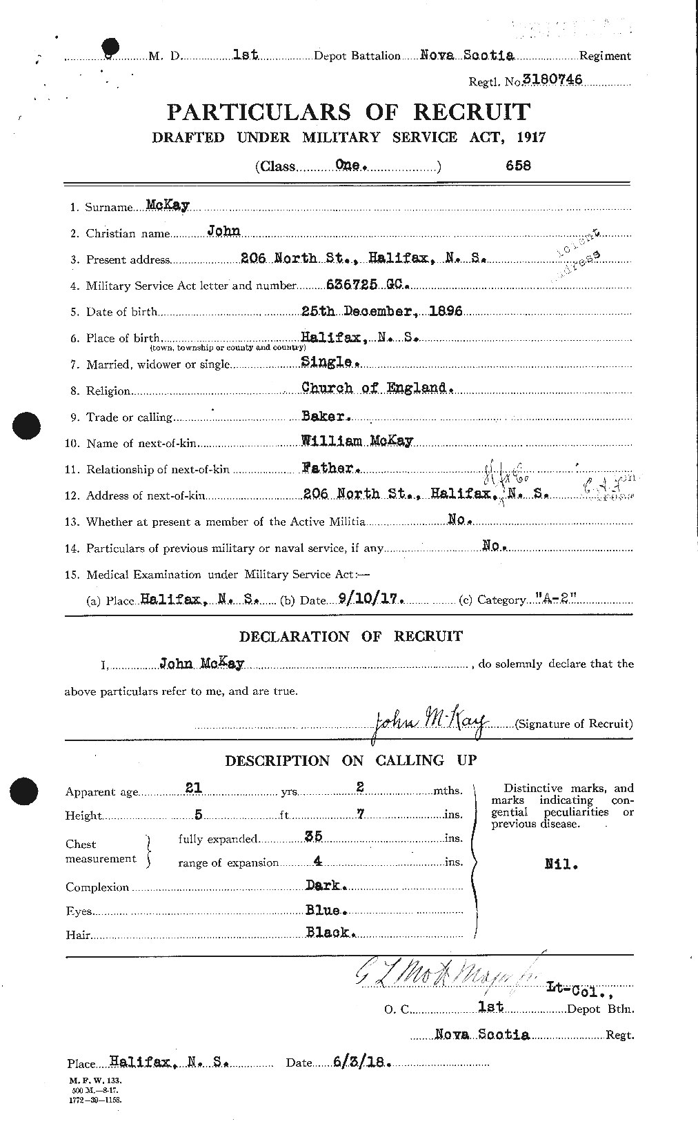 Personnel Records of the First World War - CEF 526998a