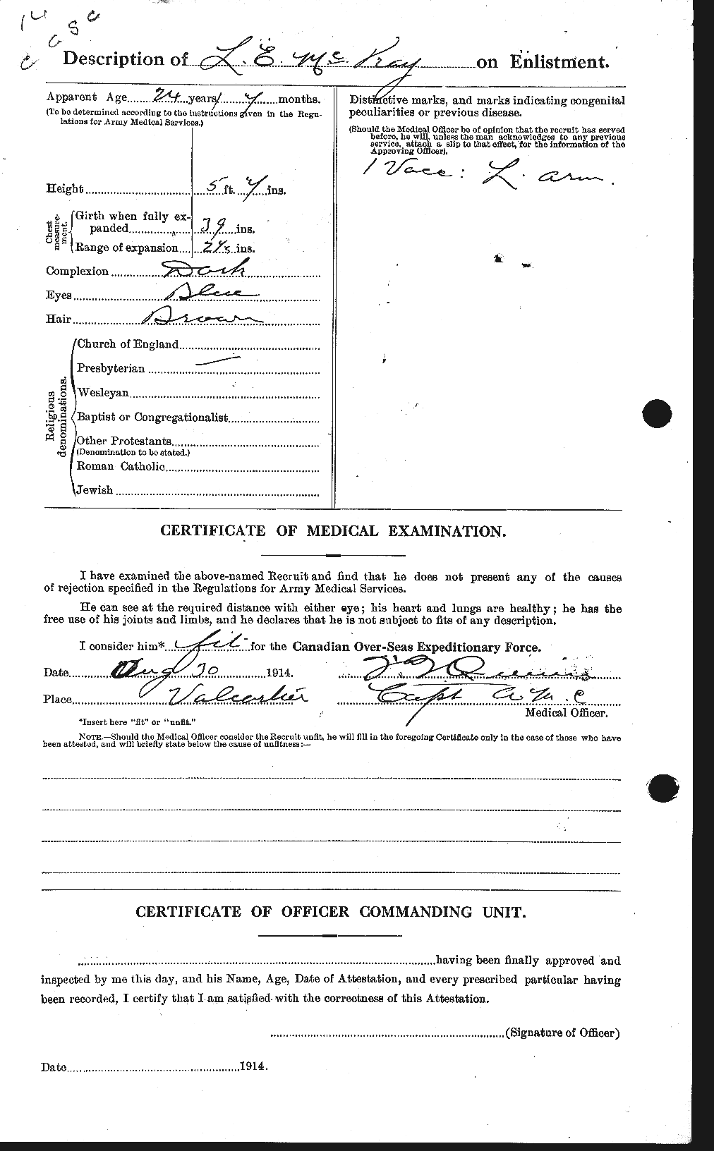 Personnel Records of the First World War - CEF 527148b
